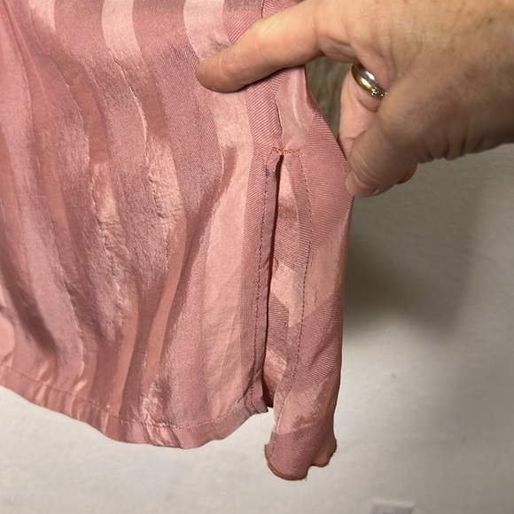 Humanoid Mauve Faux Wrap Skirt Size SM - Picture 4 of 8